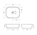 Раковина накладная BelBagno BB1302-H316 BB1302-H316 - фото 161152 Раковина накладная BelBagno BB1302-H316 BB1302-H316 - фото 161152