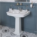 Раковина на пьедестале BelBagno BOHEME BB115L + BB115P 826 - фото 161540