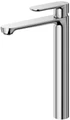 STYLUS-LC-01-W0 Смеситель для накладной раковины однорычажный, без донного клапана, хром STYLUS-LC-01-W0