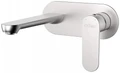 STYLUS-BLI1-IN-W0 Смеситель для раковины встраиваемый с внутренней частью, без донного клапана, сатин STYLUS-BLI1-IN-W0