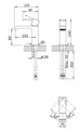 Смеситель на раковину CEZARES PORTA-LS1-01-W0 PORTA-LS1-01-W0