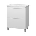 Атлантик - 70 Тумба напольная  с 2 ящ. + раковина УТ000012600