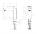 Смеситель CEZARES STYLUS-LS-IN для раковины с донным клапаном STYLUS-LS-IN - фото 162345 Смеситель CEZARES STYLUS-LS-IN для раковины с донным клапаном STYLUS-LS-IN - фото 162345