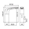 Электронный смеситель для раковины Cezares VAGUE-ELS-NOP-W0 VAGUE-ELS-NOP-W0 - фото 162453 Электронный смеситель для раковины Cezares VAGUE-ELS-NOP-W0 VAGUE-ELS-NOP-W0 - фото 162453