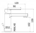 СМЕСИТЕЛЬ ДЛЯ РАКОВИНЫ CEZARES OVEST-LSM1-01-W0 OVEST-LSM1-01-W0 - фото 162899 СМЕСИТЕЛЬ ДЛЯ РАКОВИНЫ CEZARES OVEST-LSM1-01-W0 OVEST-LSM1-01-W0 - фото 162899