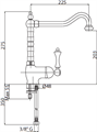 СМЕСИТЕЛЬ ДЛЯ РАКОВИНЫ CEZARES MARGOT-LLM2-02-Bi/A MARGOT-LLM2-02-Bi/A - фото 162983 СМЕСИТЕЛЬ ДЛЯ РАКОВИНЫ CEZARES MARGOT-LLM2-02-Bi/A MARGOT-LLM2-02-Bi/A - фото 162983