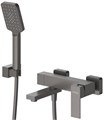 Смеситель CEZARES SLIDER-VD-GM для ванны и душа с поворотным изливом, с ручным душем, шлангом и держателем SLIDER-VD-GM - фото 163083 Смеситель CEZARES SLIDER-VD-GM для ванны и душа с поворотным изливом, с ручным душем, шлангом и держателем SLIDER-VD-GM - фото 163083
