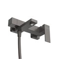 Смеситель CEZARES SLIDER-VD-GM для ванны и душа с поворотным изливом, с ручным душем, шлангом и держателем SLIDER-VD-GM - фото 163086 Смеситель CEZARES SLIDER-VD-GM для ванны и душа с поворотным изливом, с ручным душем, шлангом и держателем SLIDER-VD-GM - фото 163086