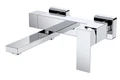 SLIDER-VD-01 Смеситель для ванны и душа однорычажный в комплекте с ручным душем, шлангом и держателем, хром SLIDER-VD-01