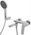 Смеситель CEZARES COMFORT-VD-01 для ванны и душа с поворотным изливом, ручным душем, шлангом и держателем COMFORT-VD-01 - фото 163121