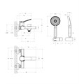 Смеситель BelBagno для ванны и душа ALBANO-VASM-CRM ALBANO-VASM-CRM - фото 163184 Смеситель BelBagno для ванны и душа ALBANO-VASM-CRM ALBANO-VASM-CRM - фото 163184