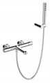 Смеситель для ванны и душа BelBagno UNO-VASM/DFS-CRM в комплекте с ручным душем, шлангом и держателем UNO-VASM/DFS-CRM - фото 163340