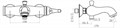 Смеситель для ванны и душа BelBagno TIFFANY TIF-VASM-CRM TIF-VASM-CRM