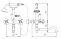 Смеситель ванны и душа CEZARES FIRST-VDF-01-Bi FIRST-VDF-01-Bi - фото 163631 Смеситель ванны и душа CEZARES FIRST-VDF-01-Bi FIRST-VDF-01-Bi - фото 163631