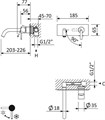 Встраиваемый смеситель для раковины CEZARES LEAF-BLI1-01-W0 LEAF-BLI1-01-W0 - фото 164175 Встраиваемый смеситель для раковины CEZARES LEAF-BLI1-01-W0 LEAF-BLI1-01-W0 - фото 164175