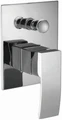 QUATTRO-C-VDI-01 Встраиваемый смеситель  с переключателем QUATTRO-C-VDI-01