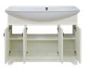 Лувр -105 Тумба напольная, слоновая кость + раковина УТ000005246