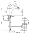 Смеситель для биде Cezares MARGOT-BSM1-01-Bi MARGOT-BSM1-01-Bi - фото 164759 Смеситель для биде Cezares MARGOT-BSM1-01-Bi MARGOT-BSM1-01-Bi - фото 164759