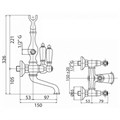 Смеситель на борт ванны CEZARES FIRST-PBV-02-M FIRST-PBV-02-M - фото 165083 Смеситель на борт ванны CEZARES FIRST-PBV-02-M FIRST-PBV-02-M - фото 165083