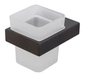 SLIDER-TUMS-GM Стакан подвесной, стекло, исполнение оружейная сталь SLIDER-TUMS-GM