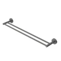 RELAX-THD-65-GM Полотенцедержатель двойной 65,5 см, исполнение оружейная сталь RELAX-THD-65-GM