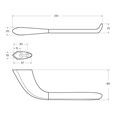 Держатель туалетной бумаги Cezares LINER-PH-01 LINER-PH-01 - фото 165544 Держатель туалетной бумаги Cezares LINER-PH-01 LINER-PH-01 - фото 165544