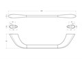 Полотенцедержатель Cezares LINER-TH02-01 LINER-TH02-01 - фото 165611 Полотенцедержатель Cezares LINER-TH02-01 LINER-TH02-01 - фото 165611