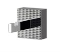 Крючок, Розовое Черный матовый Cezares PRIZMA-HK1-NOP PRIZMA-HK1-NOP - фото 165902