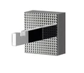 PRIZMA-HK1-NOP Крючок, Черный матовый PRIZMA-HK1-NOP