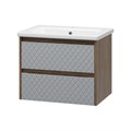 CHESTER - 65 Тумба подвесная с 2 ящ. + раковина УТ000022880