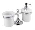 Стакан и диспенсер настольные, Хром Cezares OLIMP-TDT-01-M OLIMP-TDT-01-M - фото 166265
