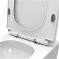 Унитаз подвесной безободковый с сиденьем и смывом TORNADO BelBagno DUE-TOR BB5171CH-TOR/SC BB5171CH-TOR/SC - фото 167031 Унитаз подвесной безободковый с сиденьем и смывом TORNADO BelBagno DUE-TOR BB5171CH-TOR/SC BB5171CH-TOR/SC - фото 167031