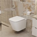 Унитаз подвесной безободковый с сиденьем и смывом TORNADO BelBagno ARDENTE-TOR BB520CH-TOR BB520CH-TOR/SC - фото 167042