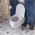 Унитаз подвесной безободковый с сиденьем со смывом TORNADO BelBagno SOFT-TOR BB084CH-TOR/SC BB084CH-TOR/SC
