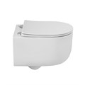 Унитаз подвесной безободковый с сиденьем со смывом TORNADO BelBagno SOFT-TOR BB084CH-TOR/SC BB084CH-TOR/SC