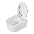 Унитаз подвесной безободковый с сиденьем со смывом TORNADO BelBagno SOFT-TOR BB084CH-TOR/SC BB084CH-TOR/SC