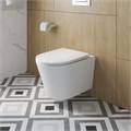 Унитаз подвесной безободковый с сиденьем и смывом TORNADO BelBagno TRE-TOR BB5180CH-TOR/SC BB5180CH-TOR/SC - фото 167086