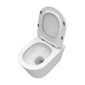 Унитаз подвесной безободковый с сиденьем и смывом TORNADO BelBagno TRE-TOR BB5180CH-TOR/SC BB5180CH-TOR/SC - фото 167098 Унитаз подвесной безободковый с сиденьем и смывом TORNADO BelBagno TRE-TOR BB5180CH-TOR/SC BB5180CH-TOR/SC - фото 167098
