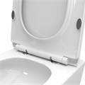 Унитаз подвесной безободковый с сиденьем и смывом TORNADO BelBagno TRE-TOR BB5180CH-TOR/SC BB5180CH-TOR/SC - фото 167099 Унитаз подвесной безободковый с сиденьем и смывом TORNADO BelBagno TRE-TOR BB5180CH-TOR/SC BB5180CH-TOR/SC - фото 167099