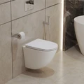 SFERA-TOR Чаша унитаза подвесного безободкового, смыв TORNADO BB046CH-TOR BB046CH-TOR