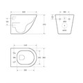 Унитаз подвесной безободковый со смывом TORNADO BelBagno SFERA-TOR BB046CH-TOR BB046CH-TOR - фото 167115 Унитаз подвесной безободковый со смывом TORNADO BelBagno SFERA-TOR BB046CH-TOR BB046CH-TOR - фото 167115