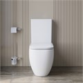 Унитаз-компакт безободковый с сиденьем и смывом TORNADO BelBagno LUCE-TOR BB2197CP-TOR/SC + BB2197T 11640