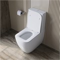 Унитаз-компакт безободковый с сиденьем и смывом TORNADO BelBagno LUCE-TOR BB2197CP-TOR/SC + BB2197T 11640
