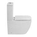 Унитаз-компакт безободковый с сиденьем и смывом TORNADO BelBagno LUCE-TOR BB2197CP-TOR/SC + BB2197T 11640