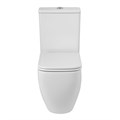 Унитаз-компакт безободковый с сиденьем и смывом TORNADO BelBagno LUCE-TOR BB2197CP-TOR/SC + BB2197T 11640