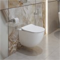 Унитаз подвесной безободковый со смывом TORNADO BelBagno AMANDA-TOR BB051CH-TOR-FC BB051CH-TOR-FC - фото 167165