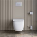 Унитаз подвесной безободковый с сиденьем и смывом TORNADO BelBagno LUCE-TOR BB076CH-TOR/SC BB076CH-TOR/SC