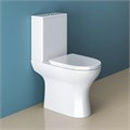 Унитаз-компакт безободковый с сиденьем BelBagno LOUNGE (BB045CPR/SC + BB045/051T) 7911 - фото 167211