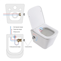 Унитаз подвесной безободковый с функцией биде BelBagno DUE BB3103CHR-BS/SC BB3103CHR-BS/SC - фото 167275 Унитаз подвесной безободковый с функцией биде BelBagno DUE BB3103CHR-BS/SC BB3103CHR-BS/SC - фото 167275
