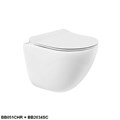 Унитаз подвесной безободковый BelBagno AMANDA BB051CHR BB051CHR